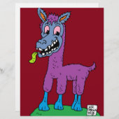 Silly llama Monster (Front/Back)