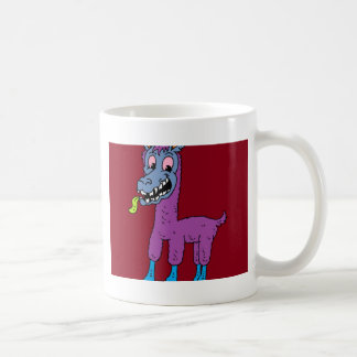 Silly llama Monster Coffee Mug