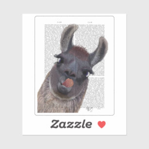 Silly Llama Sticker