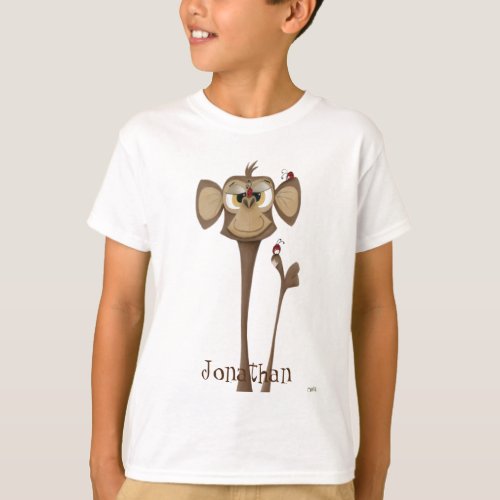 Silly Monkey and Ladybugs T_Shirt