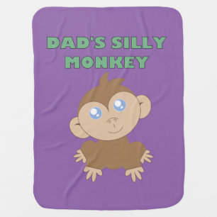 Silly Monkey - Baby Blanket