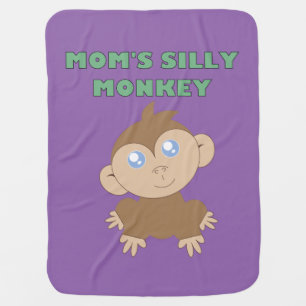 Silly Monkey - Baby Blanket