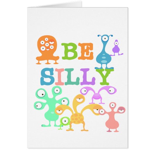 Silly Monsters Cards (Front)