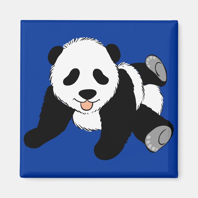 Silly Panda Magnet (Front)