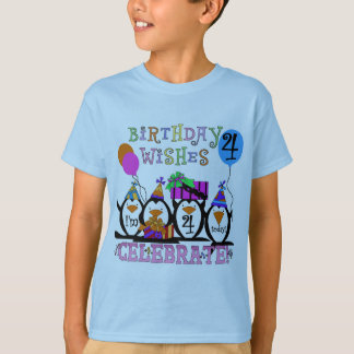 Silly Penguins 4th Birthday T-shirts and Gifts