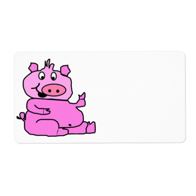 SILLY PIGGY LABEL (Front)