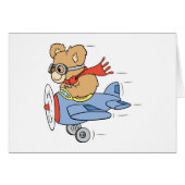 Silly Pilot Bear (Front Horizontal)