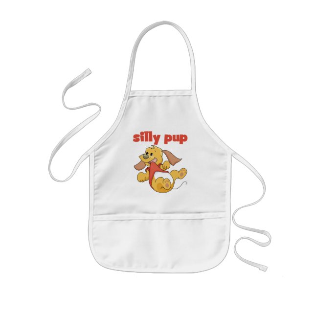 Silly Pup Tshirts and Gifts Kids' Apron (Front)