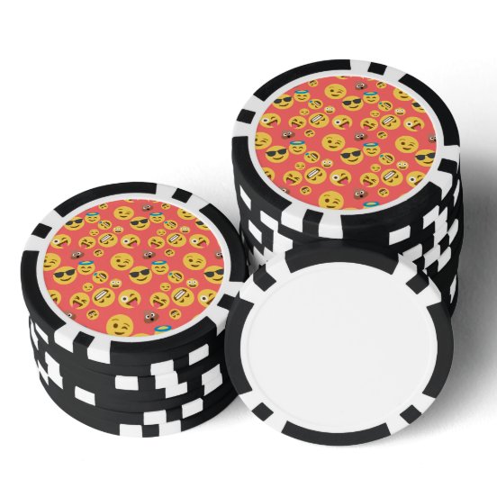 Emoji Poker Chips Zazzle