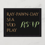[ Thumbnail: Silly RSVP Pronounced RSVP Card ]