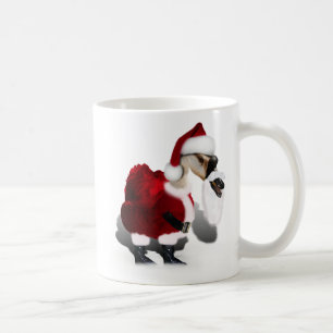 Silly Santa Goose - A Web Footed Christmas Coffee Mug