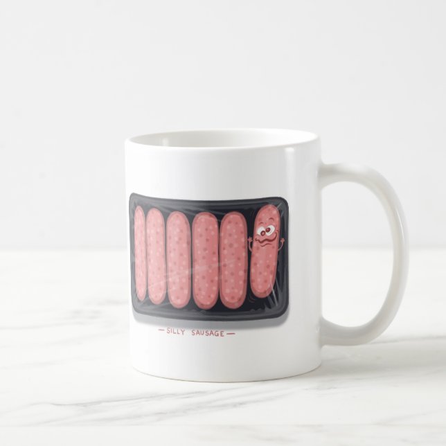 Silly Sausage coffee mug (Right)