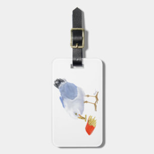 Silly Seagull Luggage Tag