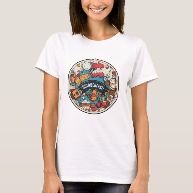 Silly Shenanigans: A Zany Oktoberfest Adventure! T-Shirt (Front)
