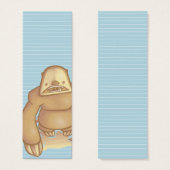 Silly Sloth Bookmark (Front & Back)