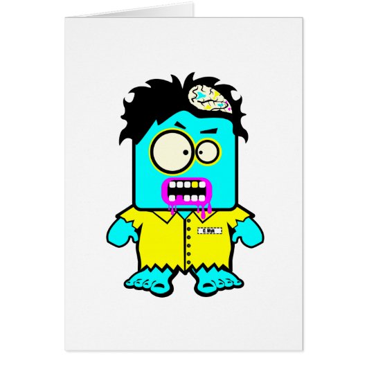 silly smyk zombie cartoon character (Front)