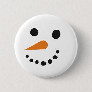 Silly Snowman Holiday Pin