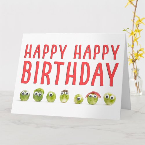Silly Sprouts Birthday – Funny Gift for Family