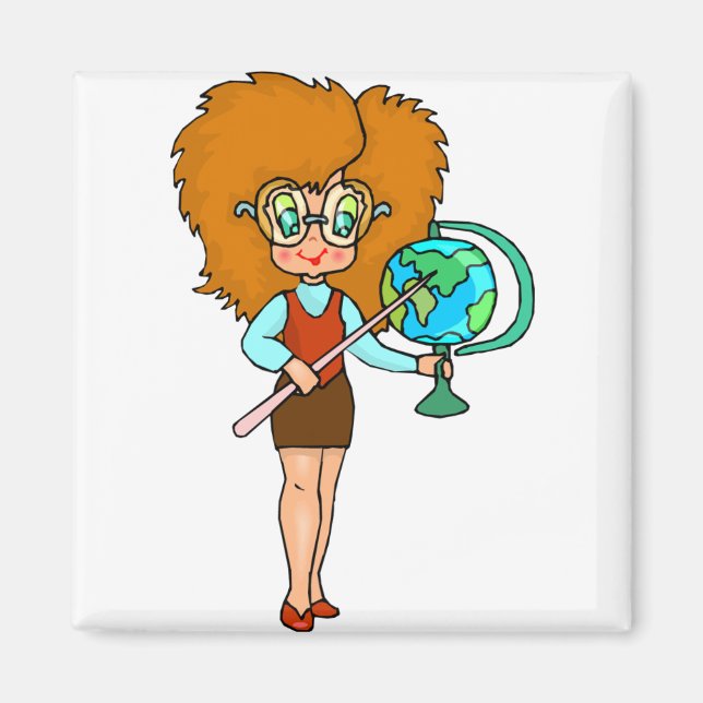 Silly Teacher Magnet (Front)