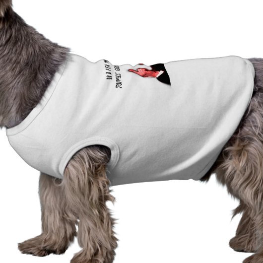 Silly Trump Dog Sweater "gonna be yuuge" Shirt (Side)