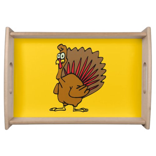 Silly Turkey Serving Tray
