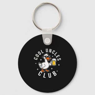 Silly Uncle Goose Cool Uncles Club Shirt Men Uncle Keychain