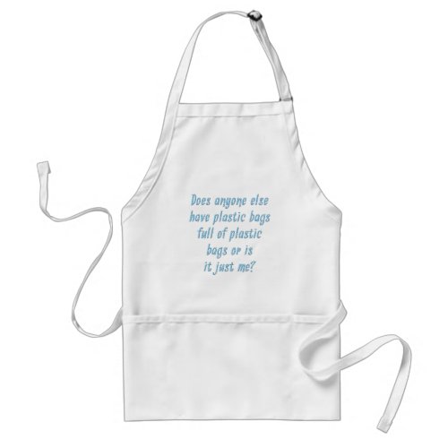 Silly Words or Funny Phrases Confuse Your Friends Adult Apron