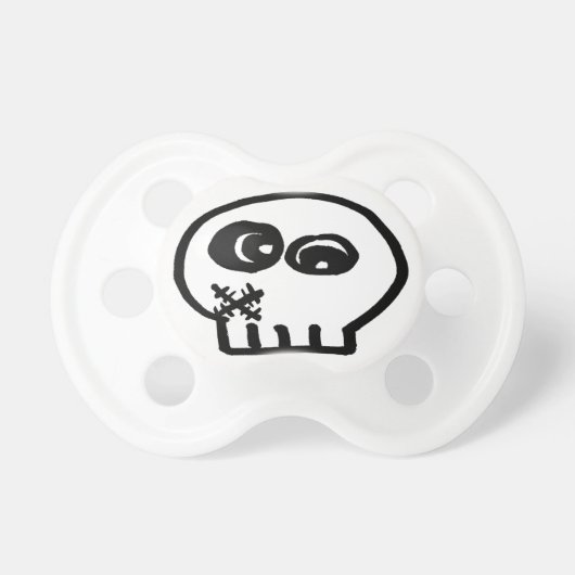 SillySkull Paci BooBaby Pacifiers (Front)