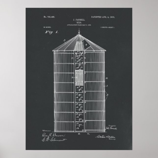 Silo Patent Print (Front)