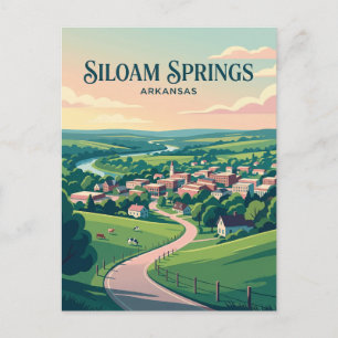 Siloam Springs USA Postcard