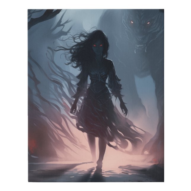 Silohuette Walking with Beast print (Front)