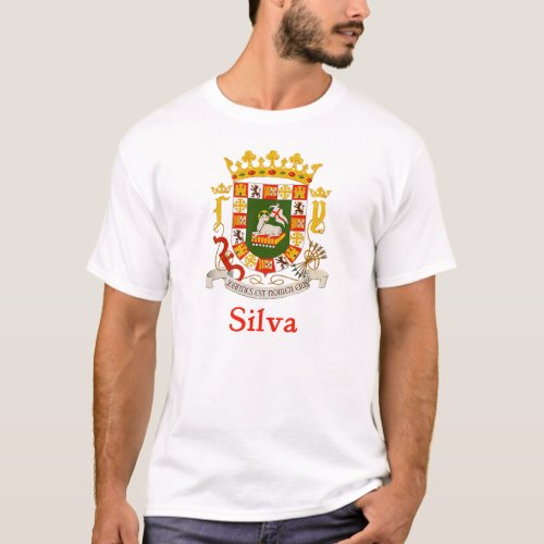 Silva Shield of Puerto Rico T_Shirt