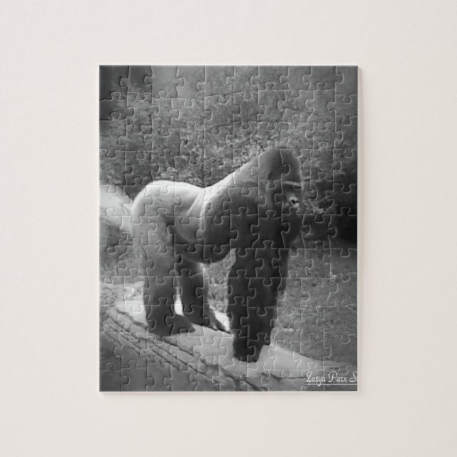 Silveback Gorilla Jigsaw Puzzle (Vertical)