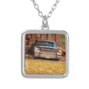 Silver 1963 Sadan Deville Plated Necklace