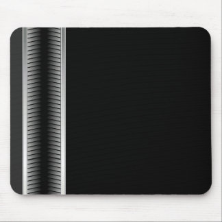 Silver and Black Industrial Mouse pad