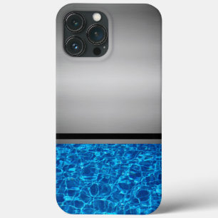 Silver and Blue Water Case-Mate iPhone Case