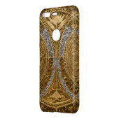 Silver And Gold Art Deco Pattern Uncommon Google Pixel Case (Back/Left)