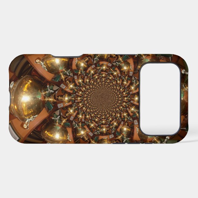 Silver and Gold Case-Mate iPhone Case (Back (Horizontal))