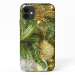 Silver and Gold Christmas Tree I Holiday iPhone 11 Case