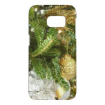 Silver and Gold Christmas Tree I Holiday Samsung Galaxy S7 Case