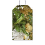 Silver and Gold Christmas Tree I Holiday Gift Tags