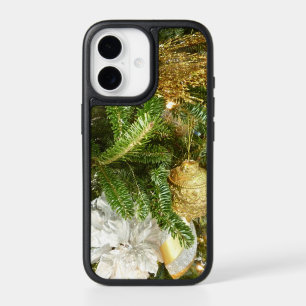 Silver and Gold Christmas Tree I Holiday iPhone 17 Case