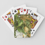 Silver and Gold Christmas Tree I Holiday Playing Cards