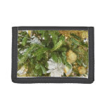 Silver and Gold Christmas Tree I Holiday Tri-fold Wallet