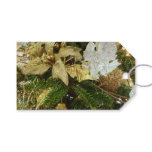 Silver and Gold Christmas Tree II Holiday Gift Tags