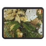 Silver and Gold Christmas Tree II Holiday Hitch Cover