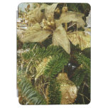 Silver and Gold Christmas Tree II Holiday iPad Air Cover