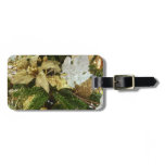 Silver and Gold Christmas Tree II Holiday Luggage Tag