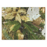 Silver and Gold Christmas Tree II Holiday Tissue Paper