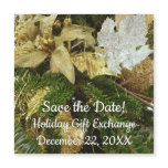 Silver and Gold Christmas Tree II Save the Date